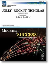 Jolly Rockin' Nicholas Concert Band sheet music cover Thumbnail